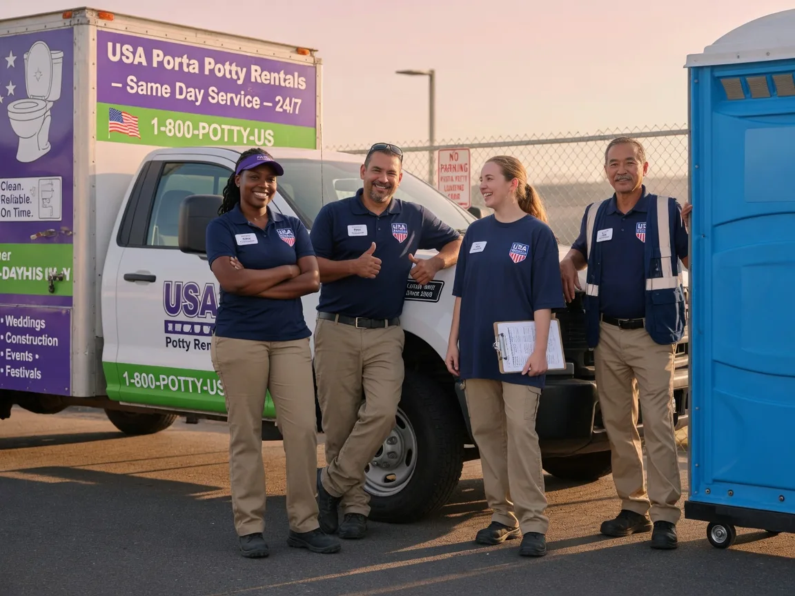 Porta Potty Rental company in New Egypt, NJ